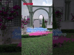 پروژه پمپ گرما استخر تجاری T3 130kw از قطر