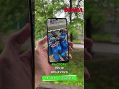 پمپ گرما 35Kw R32 با فلزی