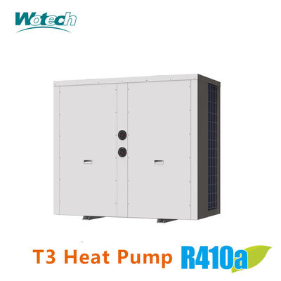 خرید 45kW تخلیه عمودی کمریال R410a کمپرسور چرخش روشن / خاموش پمپ گرما استخر تولید آنلاین