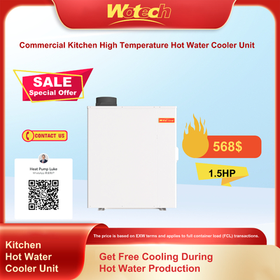 خرید Commercial Kitchen High Temperature Hot Water Cooling Unit, Continuous Hot Water, Cooling at No Extra Cost تولید آنلاین