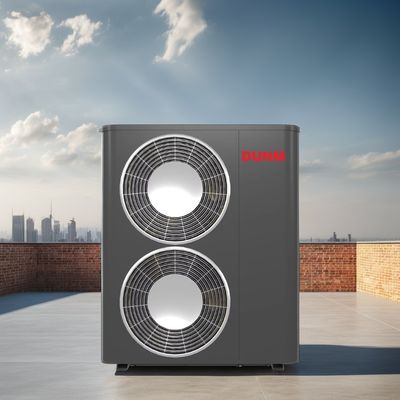 DUHM 25kW 380V 3Ph R32 EVI پمپ گرما هوا به آب A کارایی برای گرمایش گاراژ خنک کننده