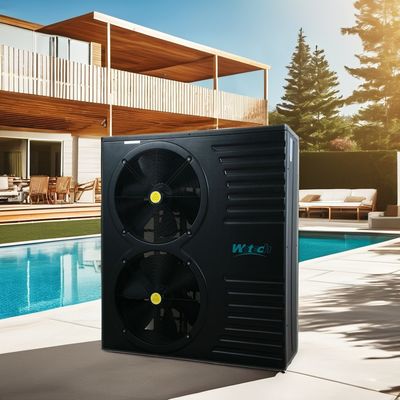 پمپ گرمای کم سر و صدا 31kw Wifi Pool پمپ گرمای برقی آب گرم برای خانه ها و هتل ها