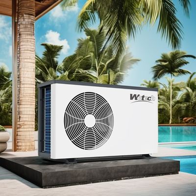میزان جریان آب m3/h 8-10 پمپ گرمای استخر شنا فلزی 21KW برای عملکرد قدرتمند