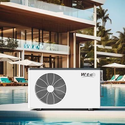 پمپ گرما 16kW منبع هوا اینورتر برای حمام حمام گرم کننده یخچال R32 OEM ODM زبان انگلیسی
