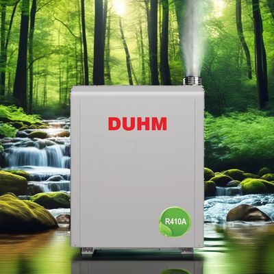 380V/50Hz/3ph 19.5kW R410A پمپ گرما منبع زمینی خانگی با کار خاموش