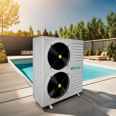 R32 گرم کننده استخر روشن / خاموش Wotech 380V 31KW پمپ گرما هوا به آب برای دمای ثابت