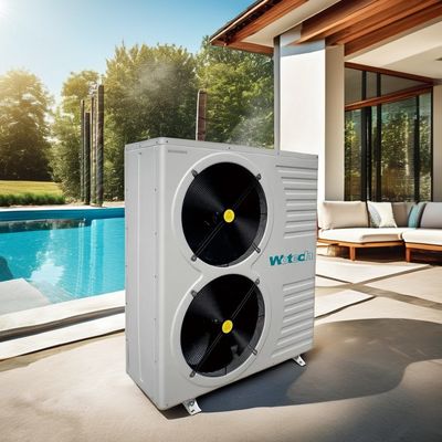 26KW ووتک پمپ گرما هوا به آب R32 خنک کننده برای شنا