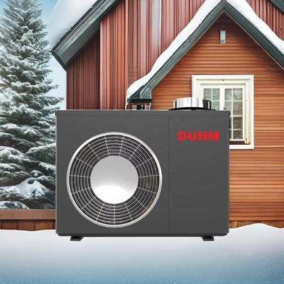 گرمایش خانه خنک کننده با DUHM 12kW 220V پمپ گرما تک فاز R32 EVI هوا به آب