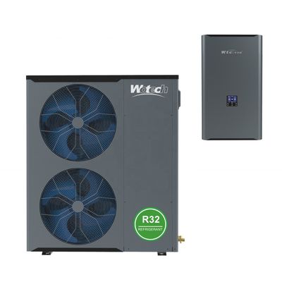 پمپ حرارتی مستقل 3 فاز R32 اینورتر ASHP منبع هوای برای گرمایش و خنک سازی و DHW 22kw تقسیم