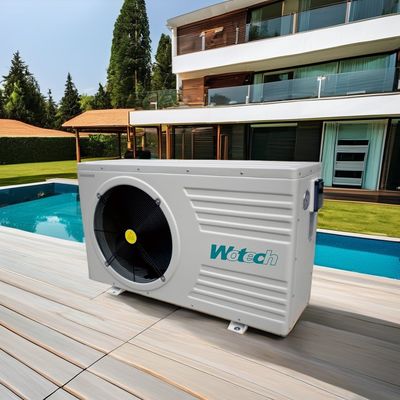 پمپ گرمای الکتریکی استخر مینی اسپا با خانه فلزی منبع هوا 9.5KW R32 220V
