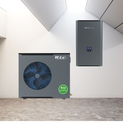 هتل تک بلوک R32 DC 10kw پمپ گرما گرمایش خنک کننده آب گرم DC اینورتر کنترل وای فای