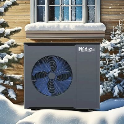 یورو استاندارد ووتک 380V 14kw پمپ گرما هوا به آب تک بلوک R32 A / A پمپ گرما DHW