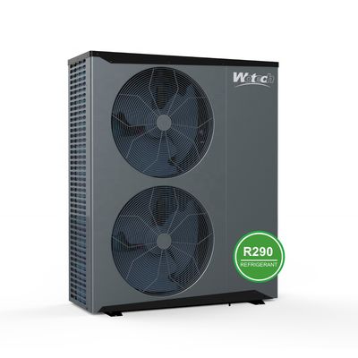 هتل 20kw R290 واحد فاز اینورتر پمپ گرما تک بلوک با گواهینامه CE ERP A / A