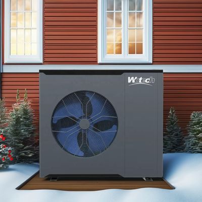 چاپ صفحه ابریشم تک بلوک R32 پمپ گرما منبع هوا 14kw اینورتر برای نیازهای گرمایش