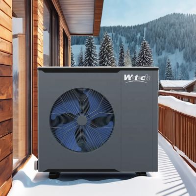 درجه حرارت 14kW DC اینورتر پمپ گرما تک بلوک آبگرمکن هوا برای هتل ها رتبه ErP