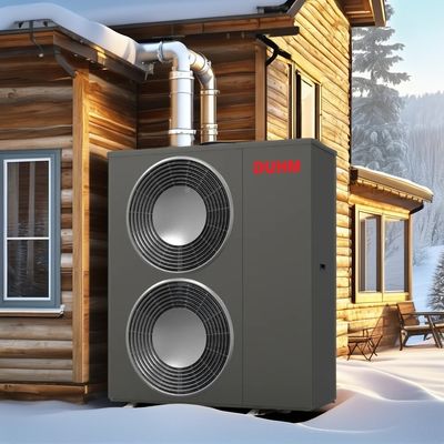 380v EVI R290 پمپ حرارتی مونوبلاک آبگرمکن WIFI کنترل شده طراحی چند عملکرد