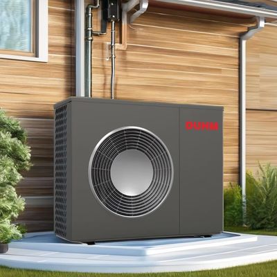پمپ حرارتی 16 kW R290 EVI منبع هوا برای هتل خانه پودر پوشانده فولاد گالوانیزه