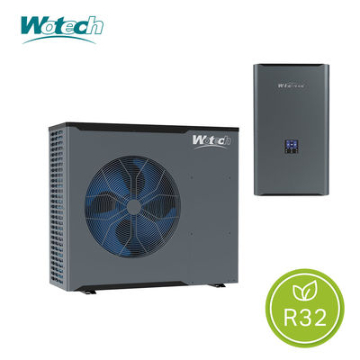 صرفه جویی در انرژی 12kw R32 واحد فاز اینورتر پمپ گرما تقسیم A+++/A++ برای خنک سازی گرمایش