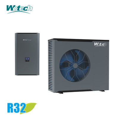 پمپ گرما برق تقسیم هوا به آب 14kw منبع هوا برای گرمایش خانگی هتل طراحی کامپکت