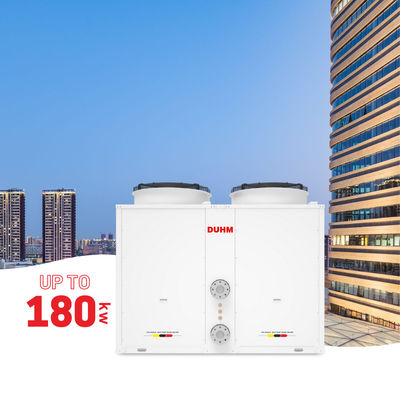 پمپ گرمای مستقل 180kw R410a 3 فاز برای حمام در مراکز خرید و مدارس
