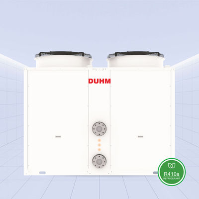 3 فاز پایدار R410a روشن/ خاموش 180kw آبگرمکن پمپ گرما کارایی انرژی برای مراکز خرید مدارس بیمارستان