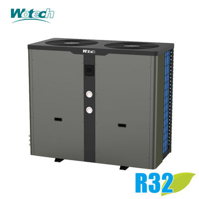 پمپ گرمای استخر شنا Wotech 55Kw R32 پمپ گرمای استخر شنا OEM DC On/Off الکتریکی برای هتل آب گرم کردن استخر